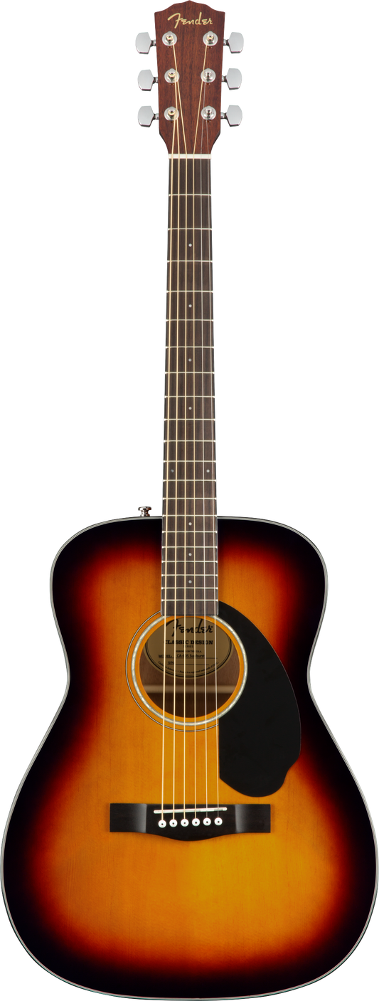 Fender cc-60s Concert Acoustic Guitar Sunburst