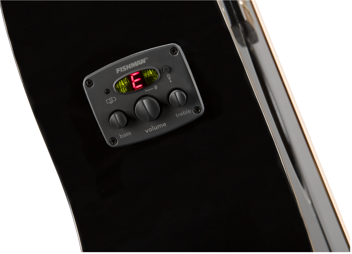 Fender CB-60sce Electric Acoustic Bass Guitar in Black