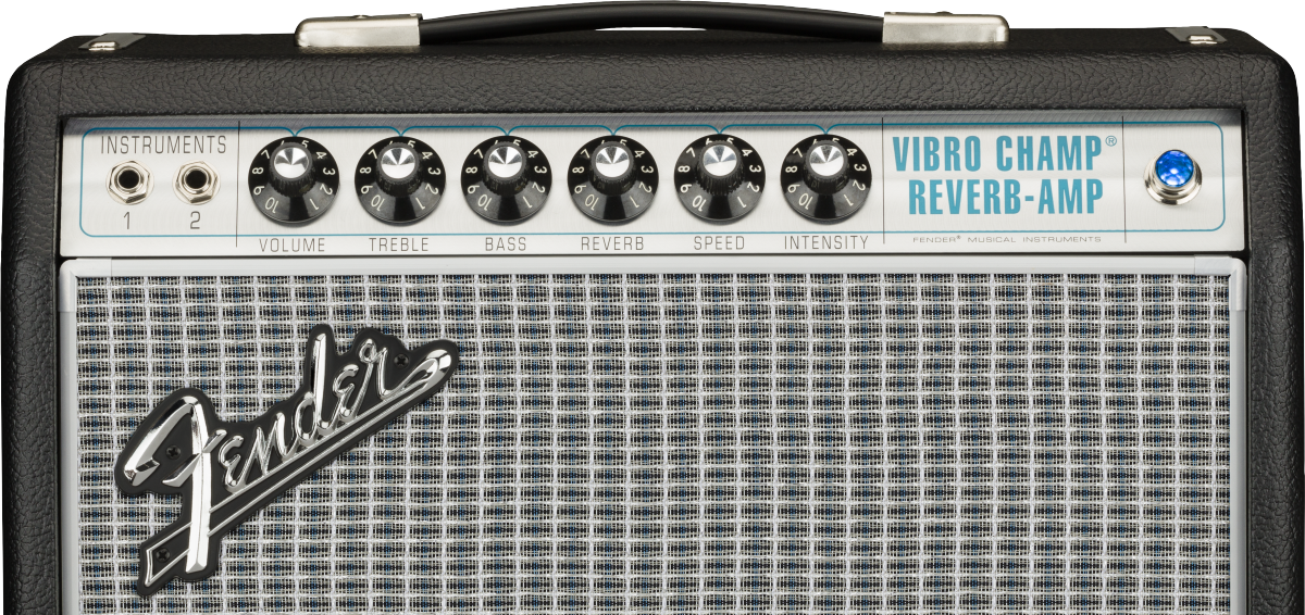Fender '68 Custom Vibro Champ Reverb Guitar Amplifier