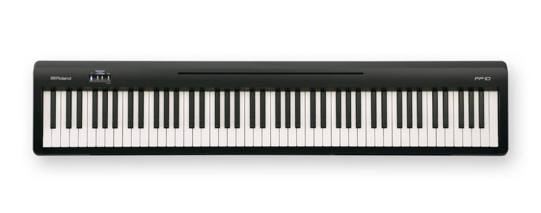 Roland FP-10-BK Portable Piano With Speakers in Black