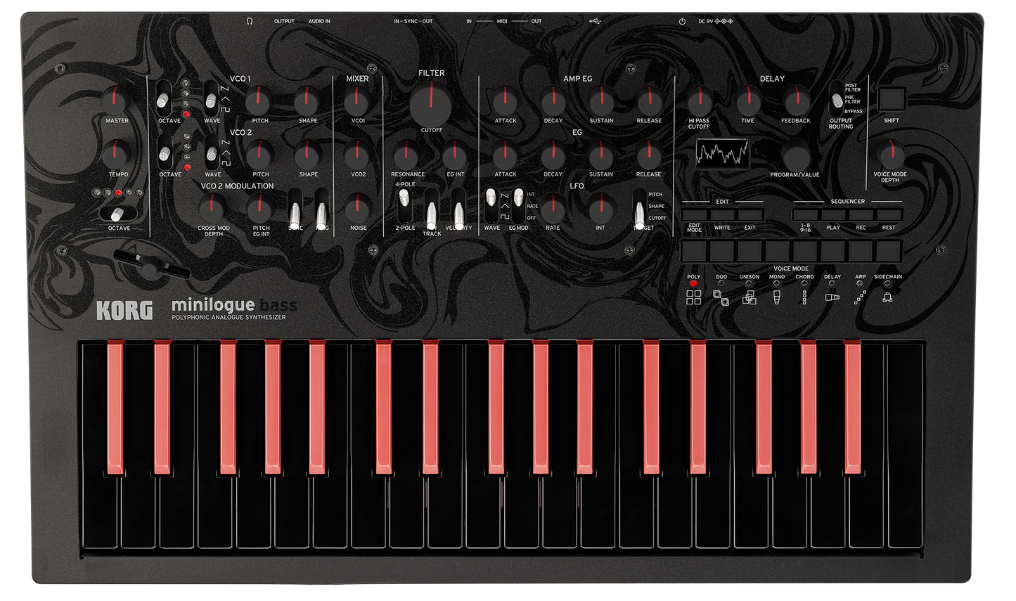 Korg Minilogue Bass Polyphonic Analogue Synthesizer