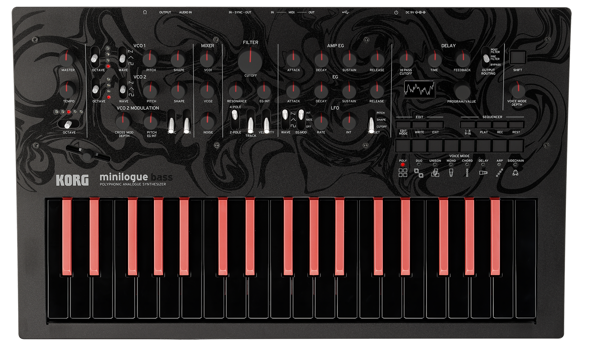 Korg Minilogue Bass Polyphonic Analogue Synthesizer