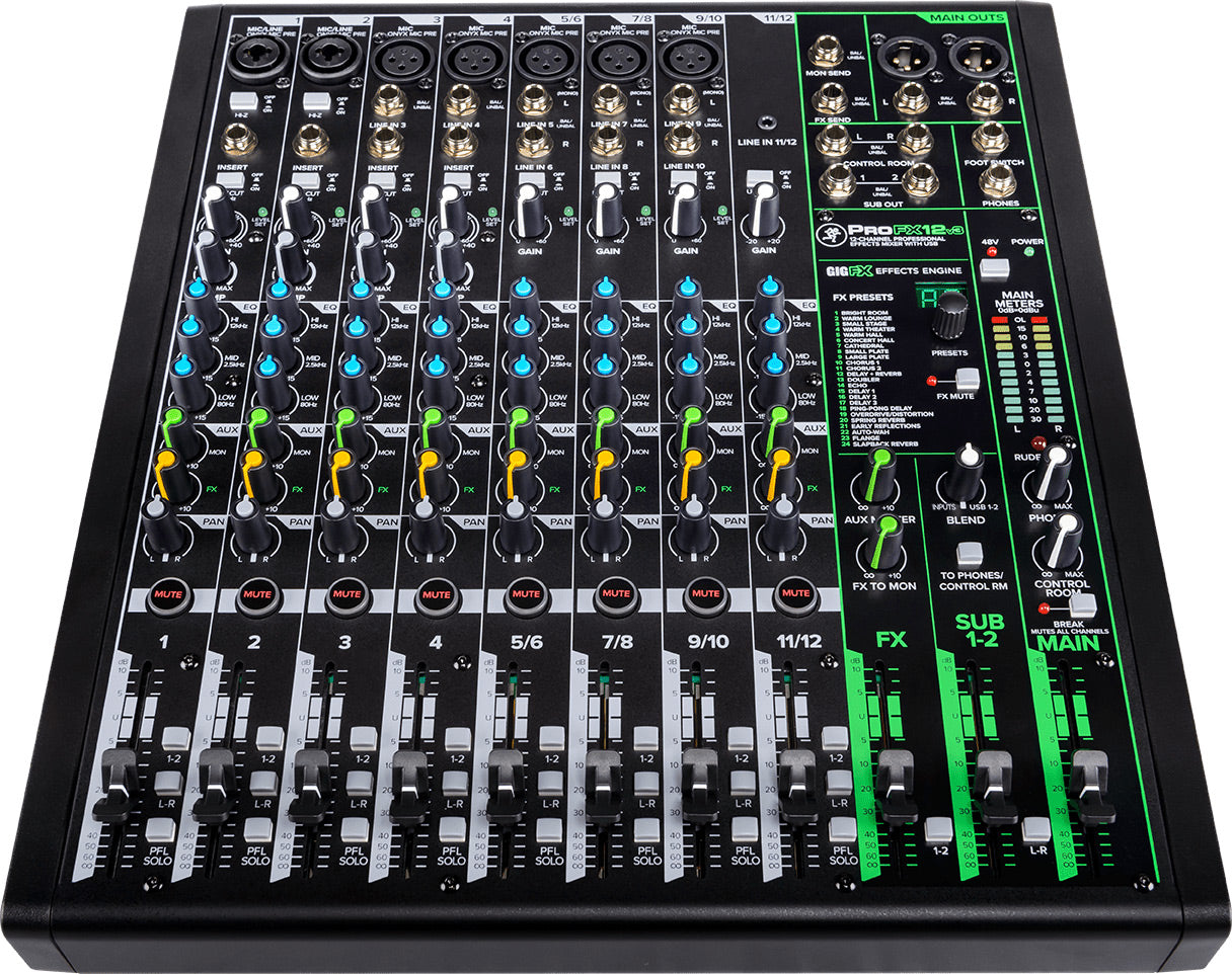 Mackie ProFx12v3 12 Channel Professional Digital Mixer