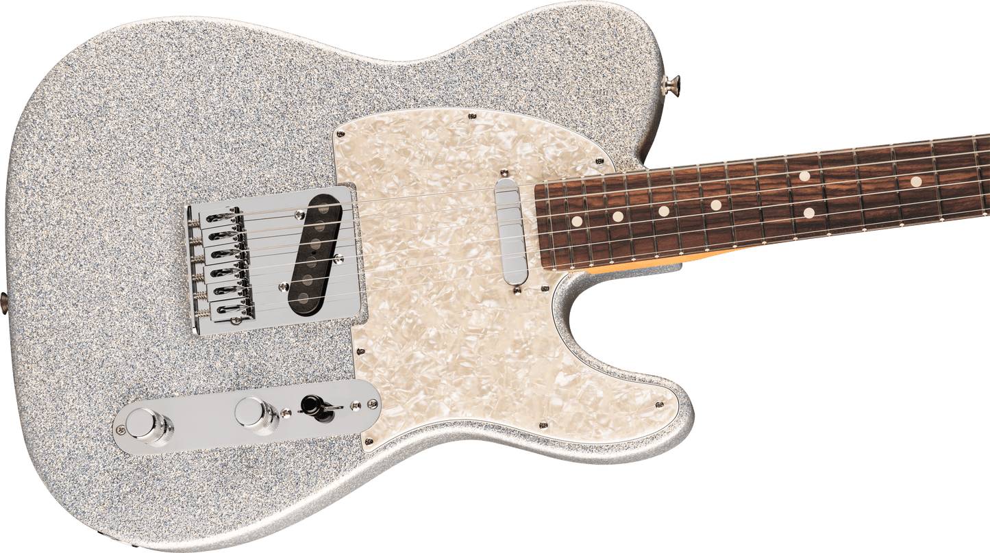 Fender 75th Anniversary Player II Sparkle Telecaster in Diamond Dust Sparkle