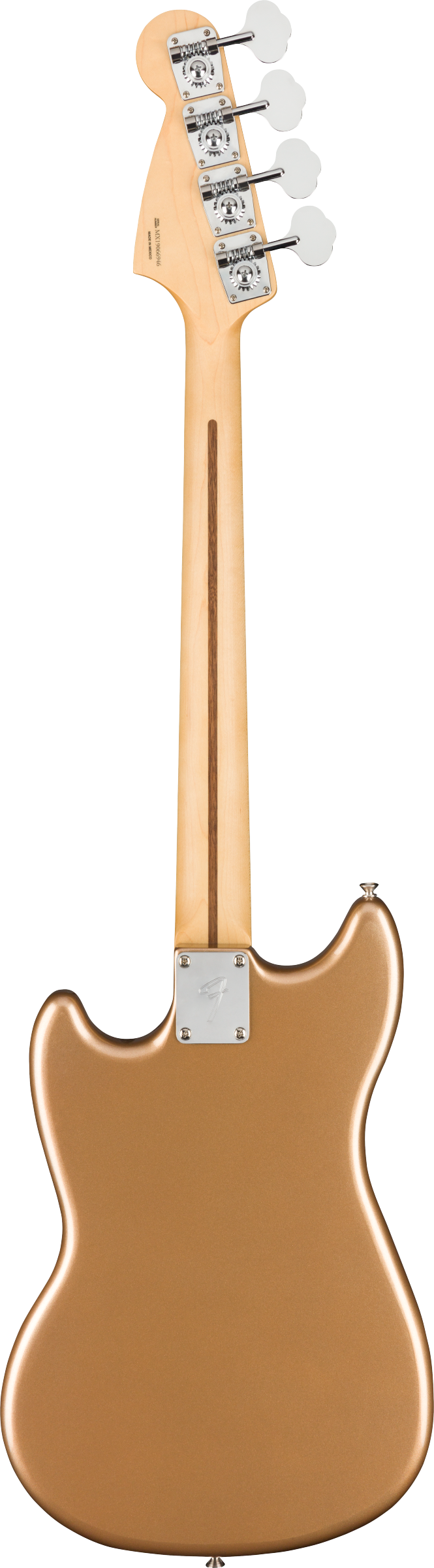 Fender Player Mustang® Bass PJ with Pau Ferro Fingerboard in Firemist Gold