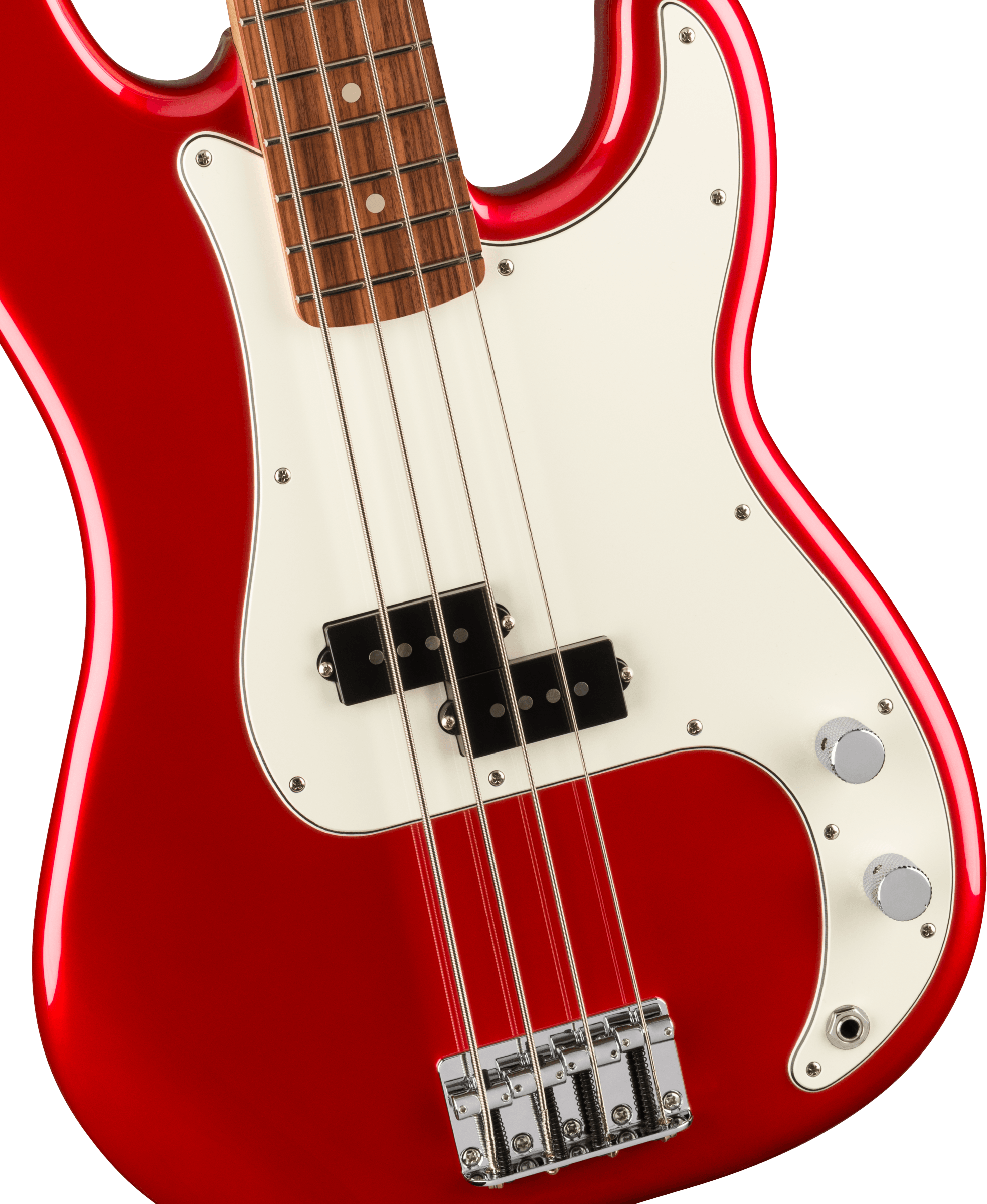 Fender Player Precision Bass in Candy Apple Red