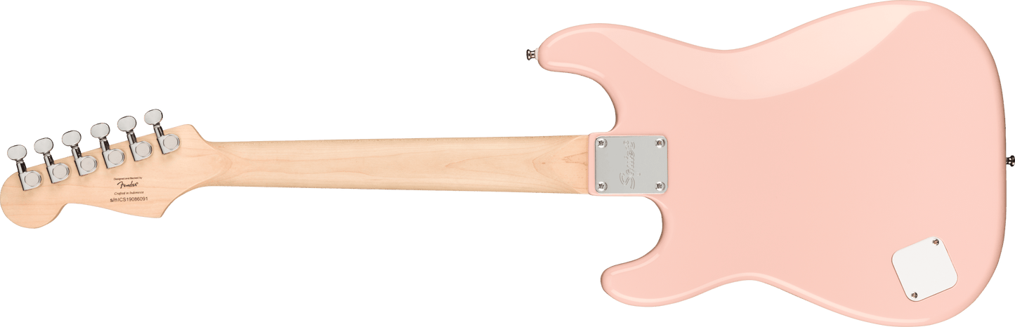 Squier Mini Stratocaster in Shell Pink