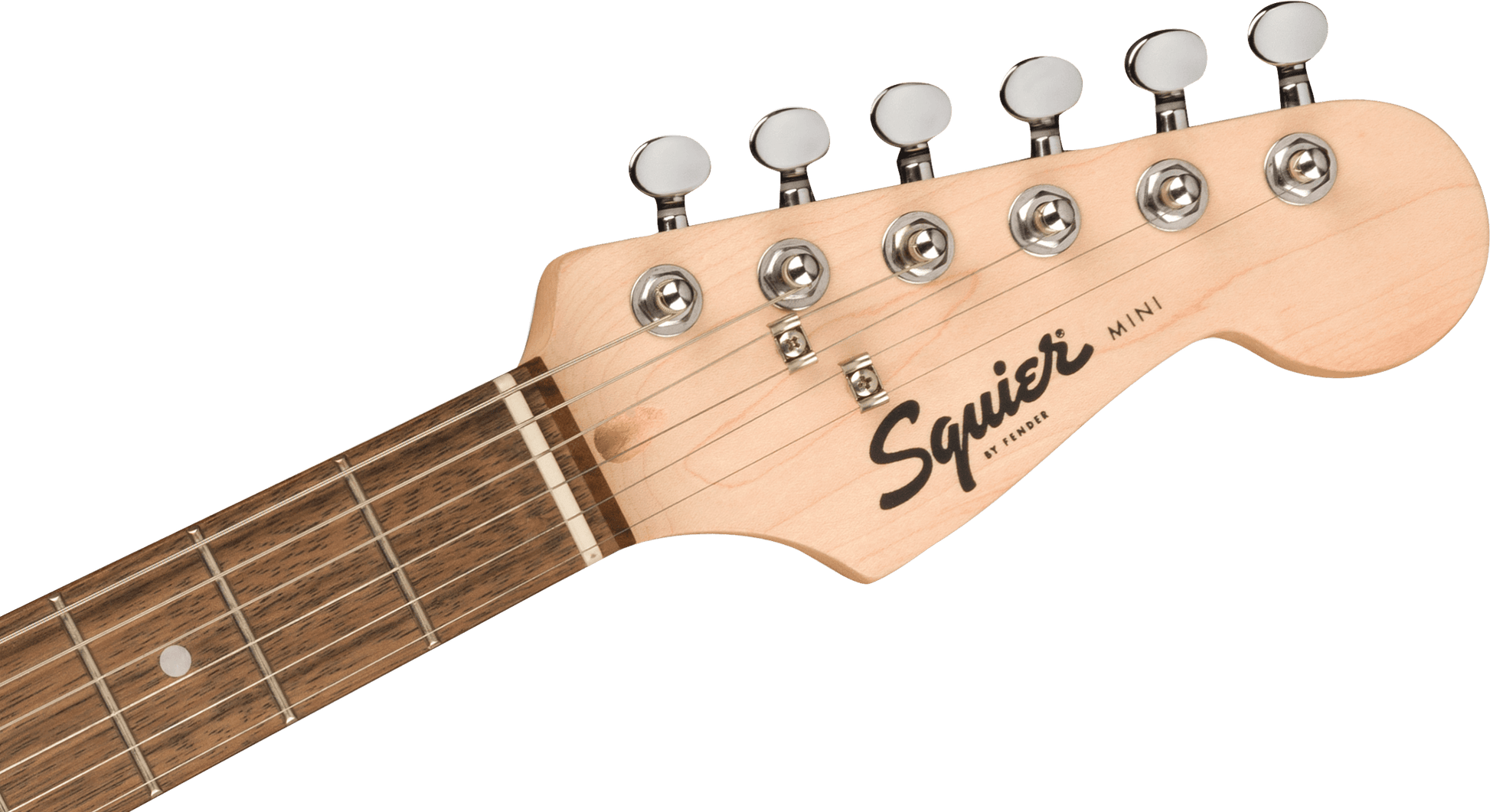 Squier Mini Stratocaster in Shell Pink