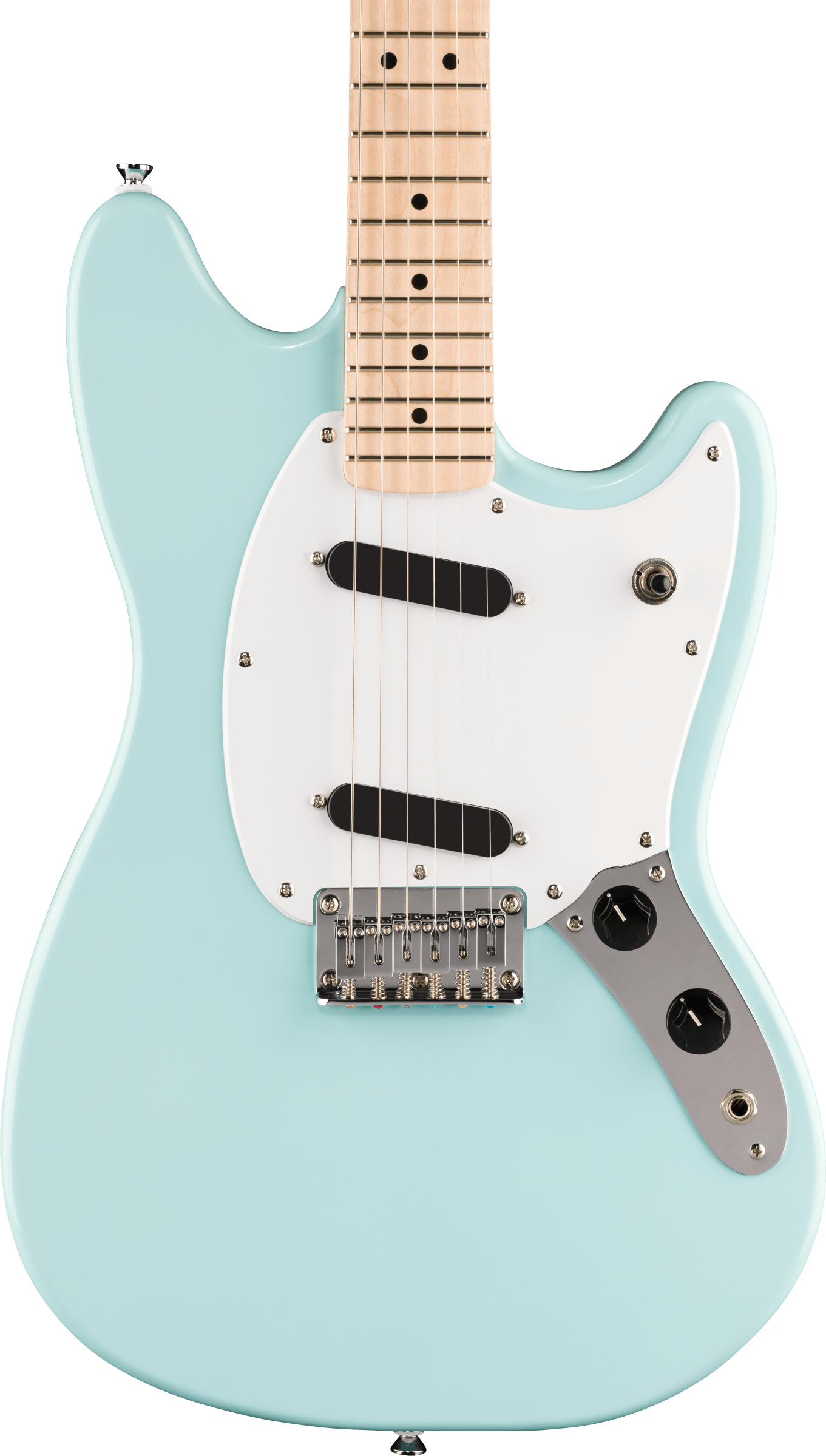 Squier Sonic Mustang in Daphne Blue