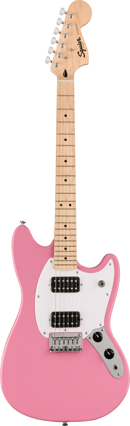 Squier Sonic Mustang HH in Flash Pink