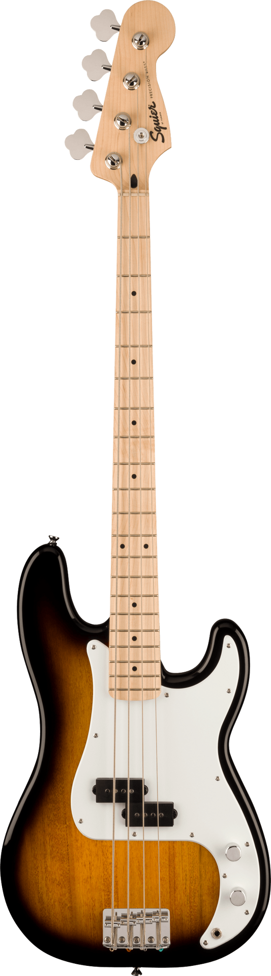 Squier Sonic Precision Bass in Two Colour Sunburst