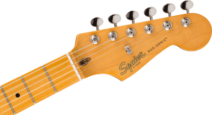 Squier Classic Vibe Duo-Sonic HS With Gold Anodized Pickguard In Desert Sand Finish