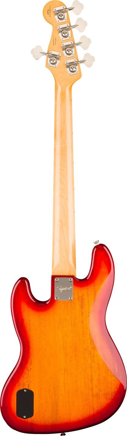 Squier Classic Vibe Active ’70s Jazz Bass V in Sienna Sunburst
