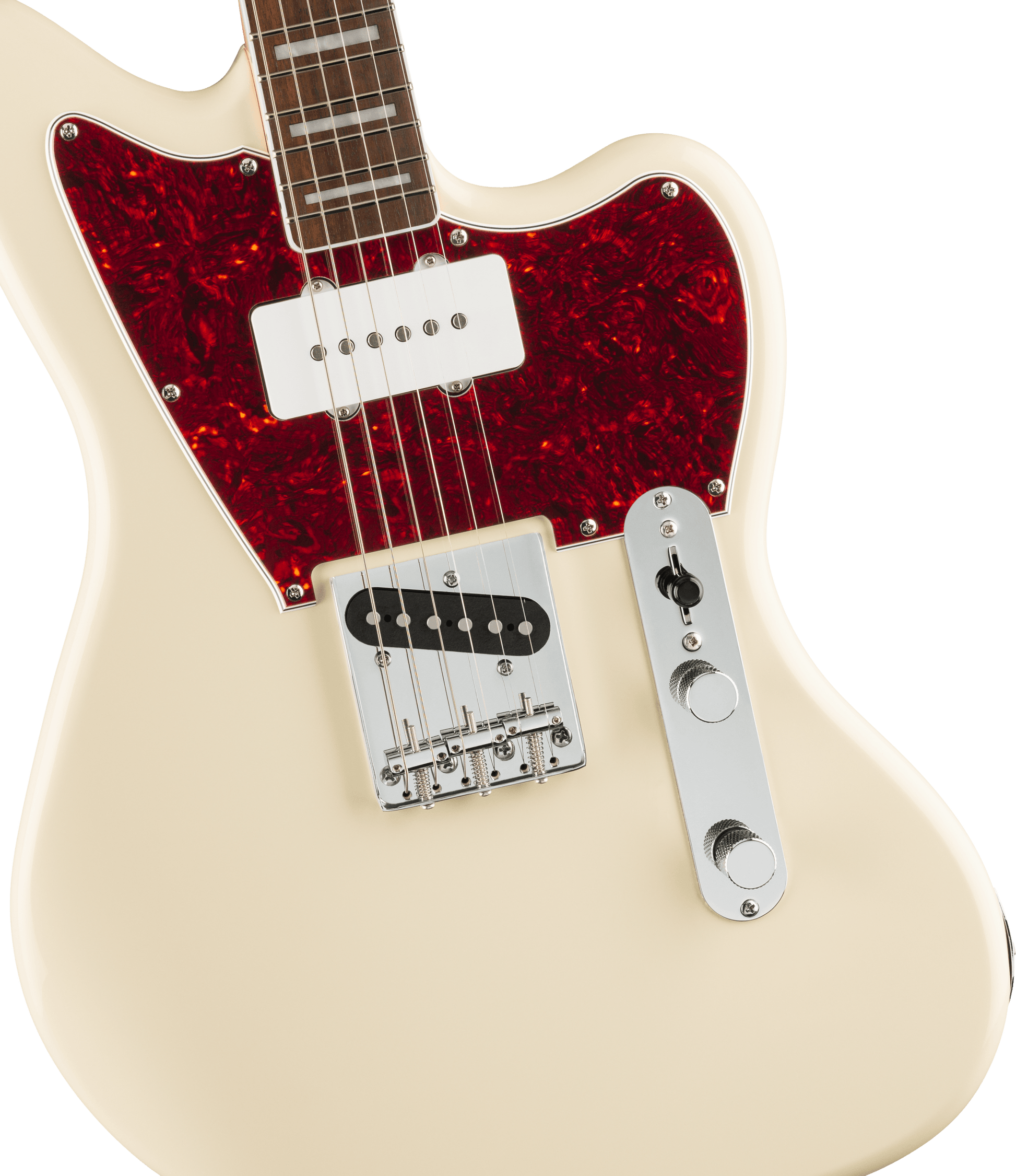 Squier Paranormal Limited Edition Offset Telecaster® SJ in Olympic White