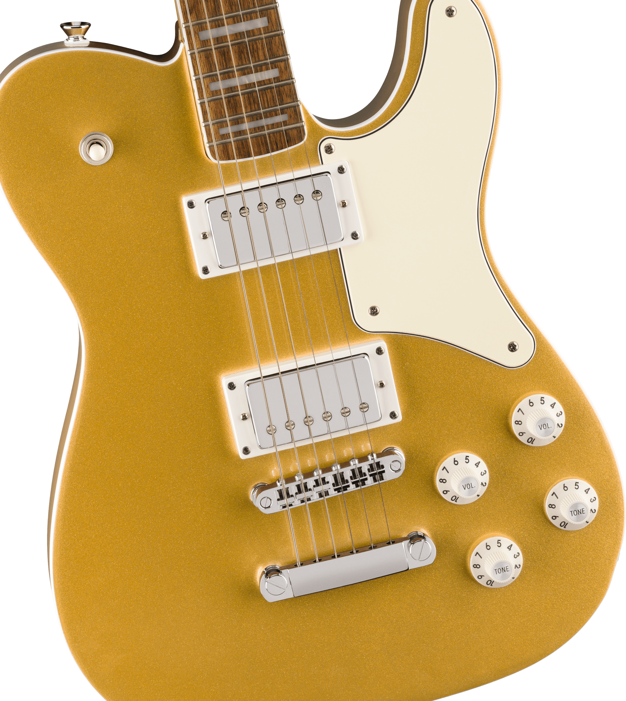 Squier Paranormal Limited Edition Troublemaker Telecaster® Deluxe in Aztec Gold