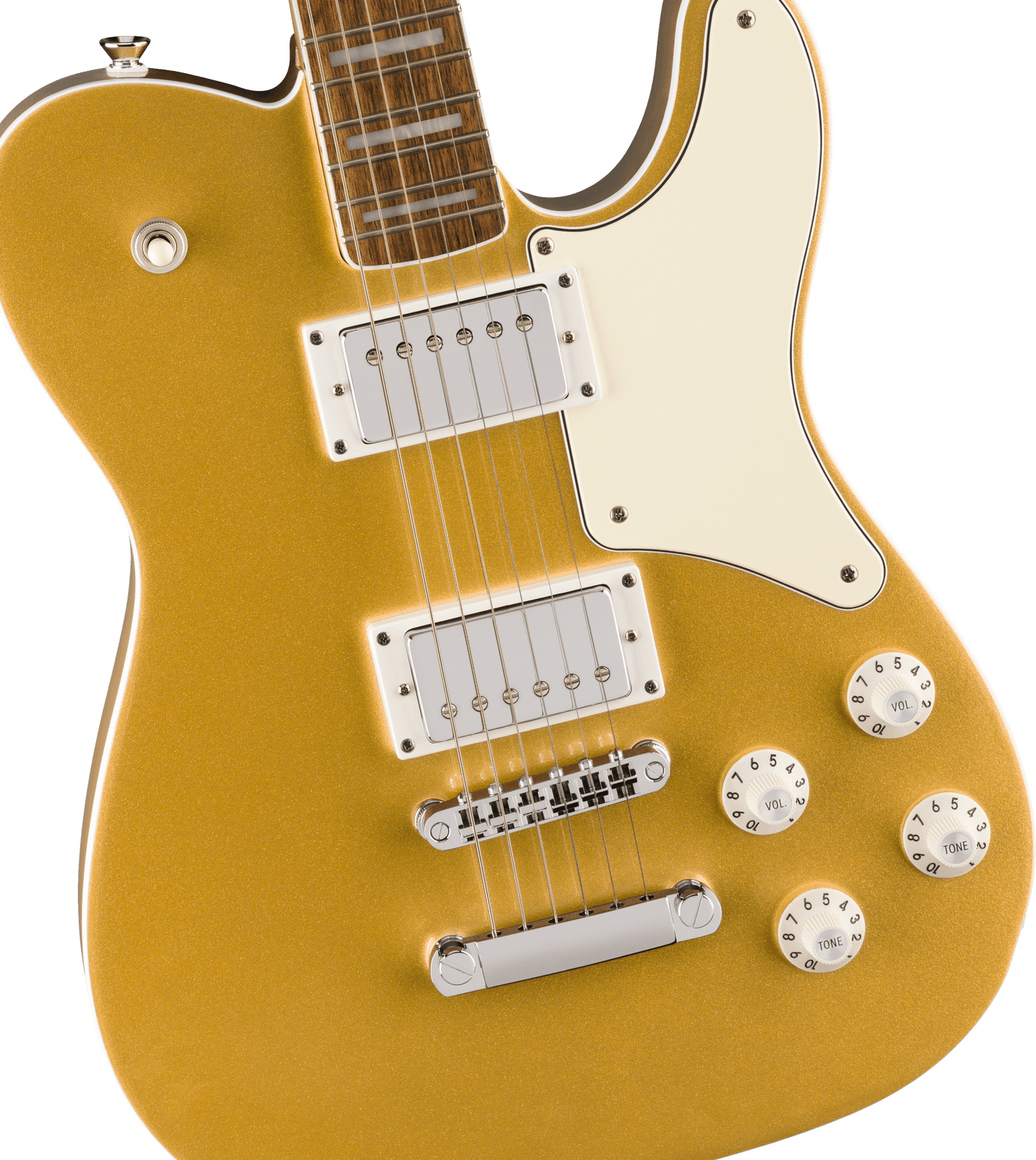 Squier Paranormal Limited Edition Troublemaker Telecaster® Deluxe in Aztec Gold