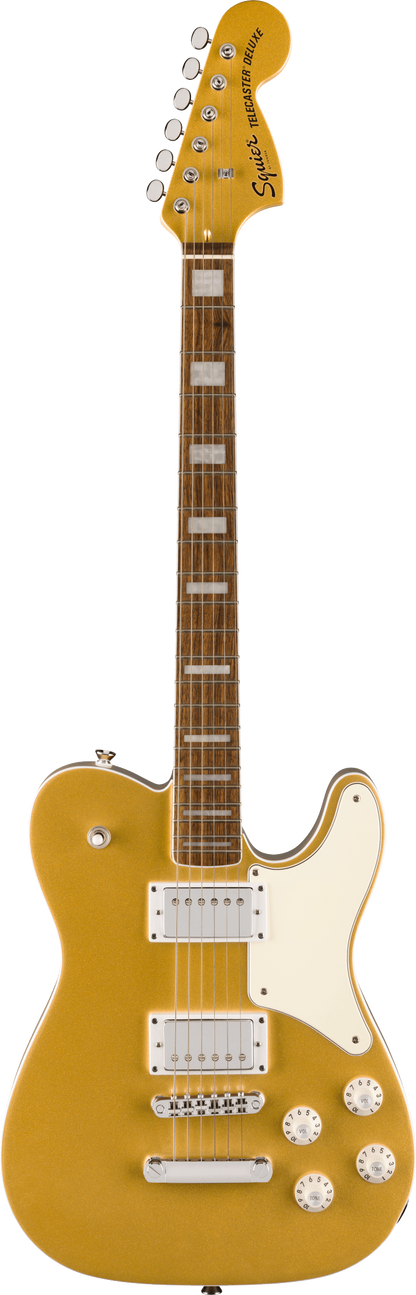 Squier Paranormal Limited Edition Troublemaker Telecaster® Deluxe in Aztec Gold