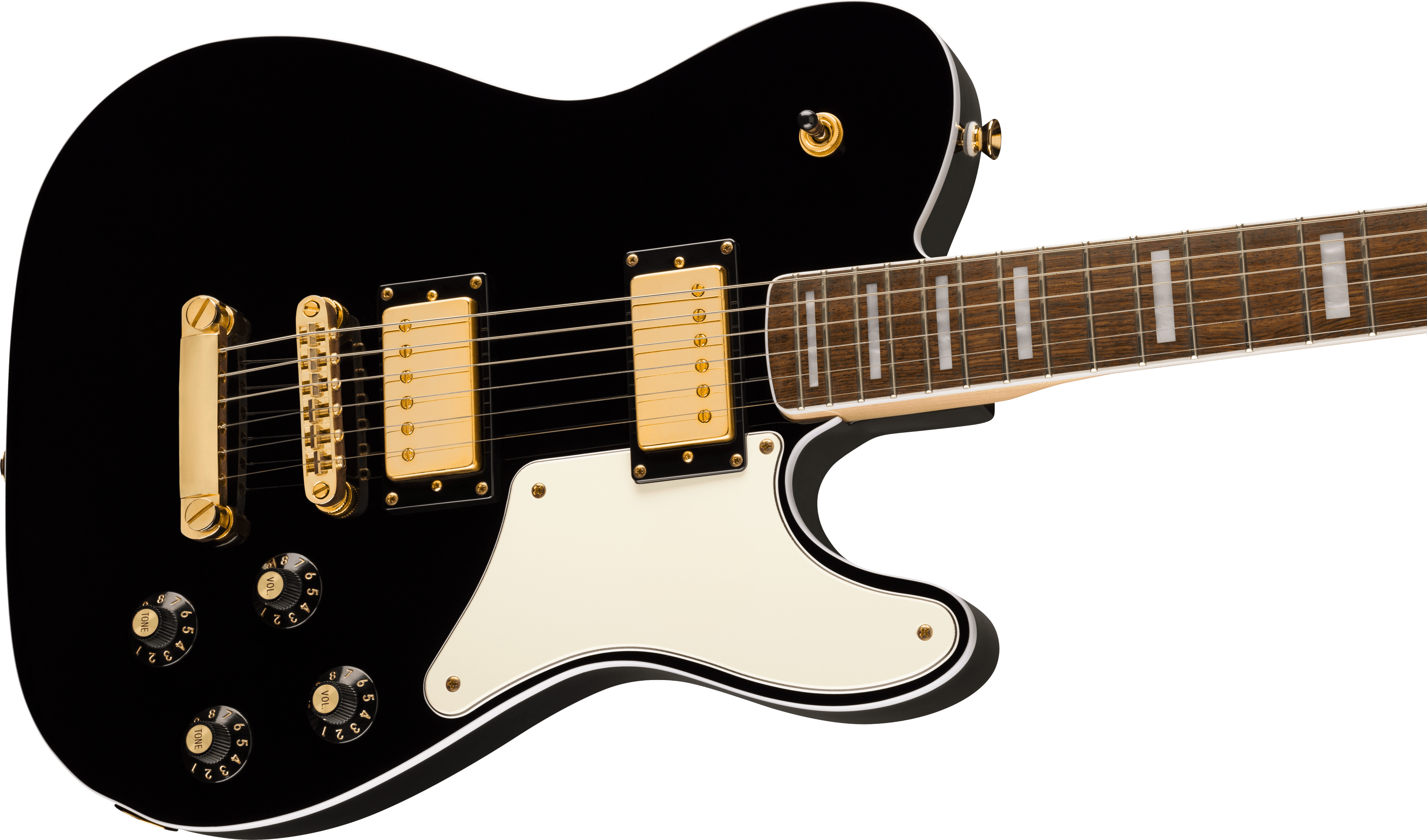 Squier Paranormal Limited Edition Troublemaker Telecaster® Deluxe in Black