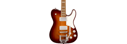 Squier Paranormal Troublemaker Telecaster Deluxe with Bigsby in Honey Sunburst Pre Order