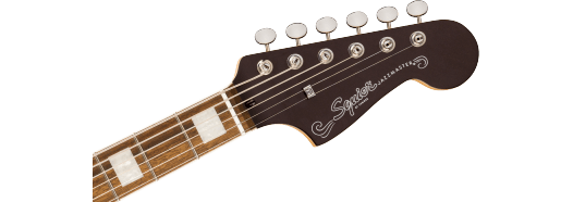 Squier Paranormal Baritone Jazzmaster® HH Electric Guitar in Oxblood Pre Order