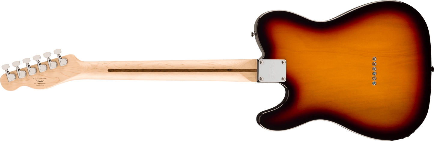 Squier Affinity Series Telecaster Thinline in 3 Colour Sunburst