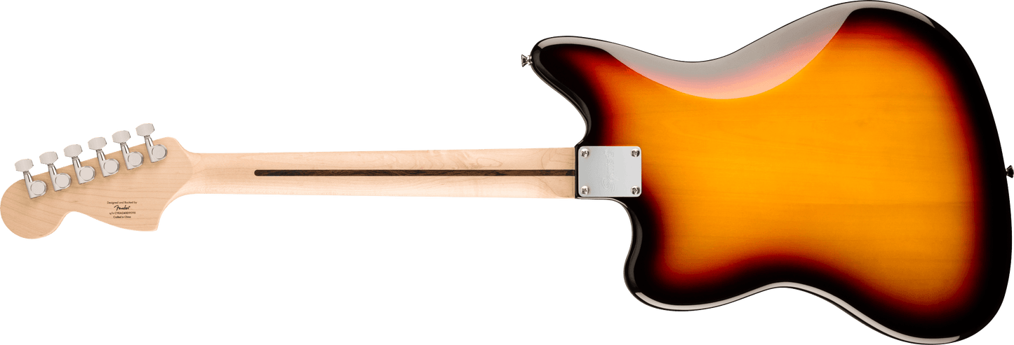 Squier Affinity Series Jaguar in 3- colour sunburst