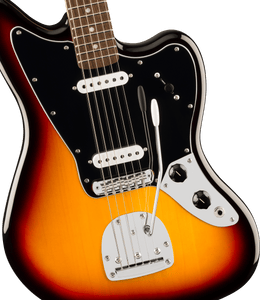 Squier Affinity Series Jaguar in 3- colour sunburst