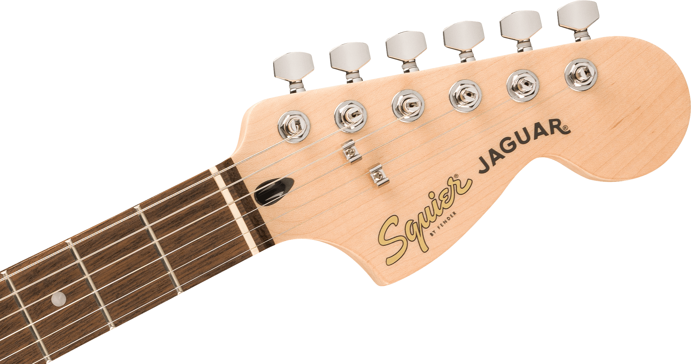 Squier Affinity Series Jaguar in 3- colour sunburst