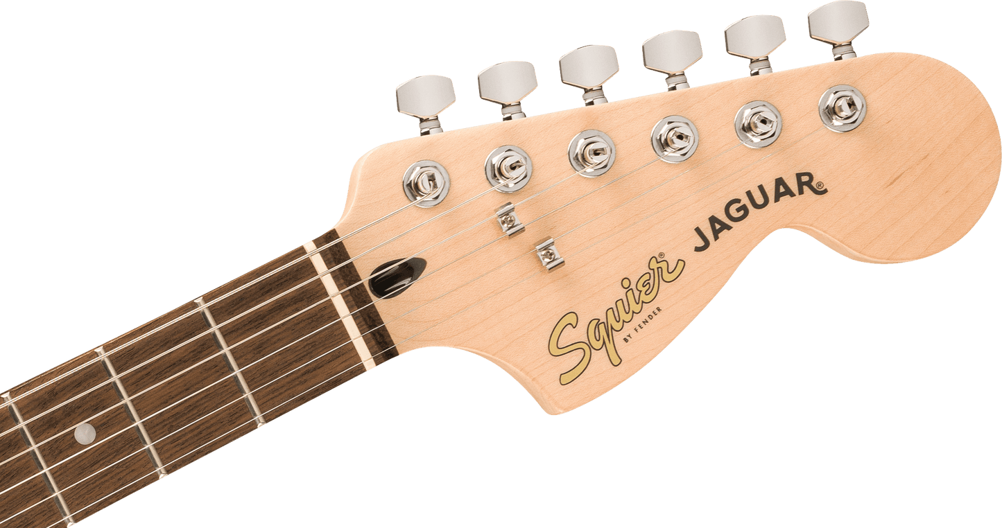 Squier Affinity Series Jaguar in 3- colour sunburst