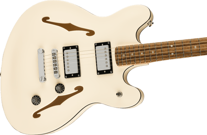 Squier Affinity Series™ Starcaster Deluxe in Olympic White