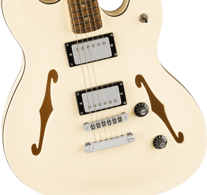 Squier Affinity Series™ Starcaster Deluxe in Olympic White