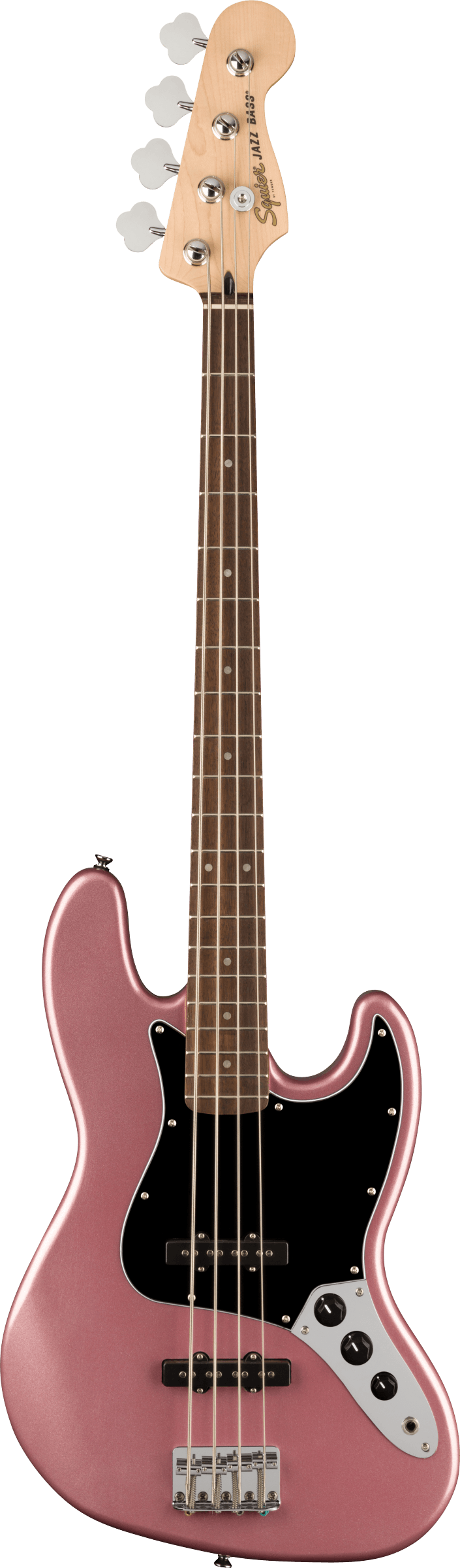 Squier Affinity Series Jazz Bass In Burgundy Mist Maar s Music