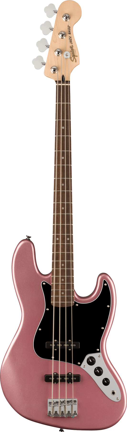 Squier Affinity Series Jazz Bass In Burgundy Mist