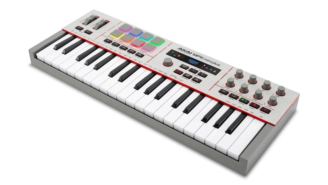 Akai MPK Mini Plus II angled view