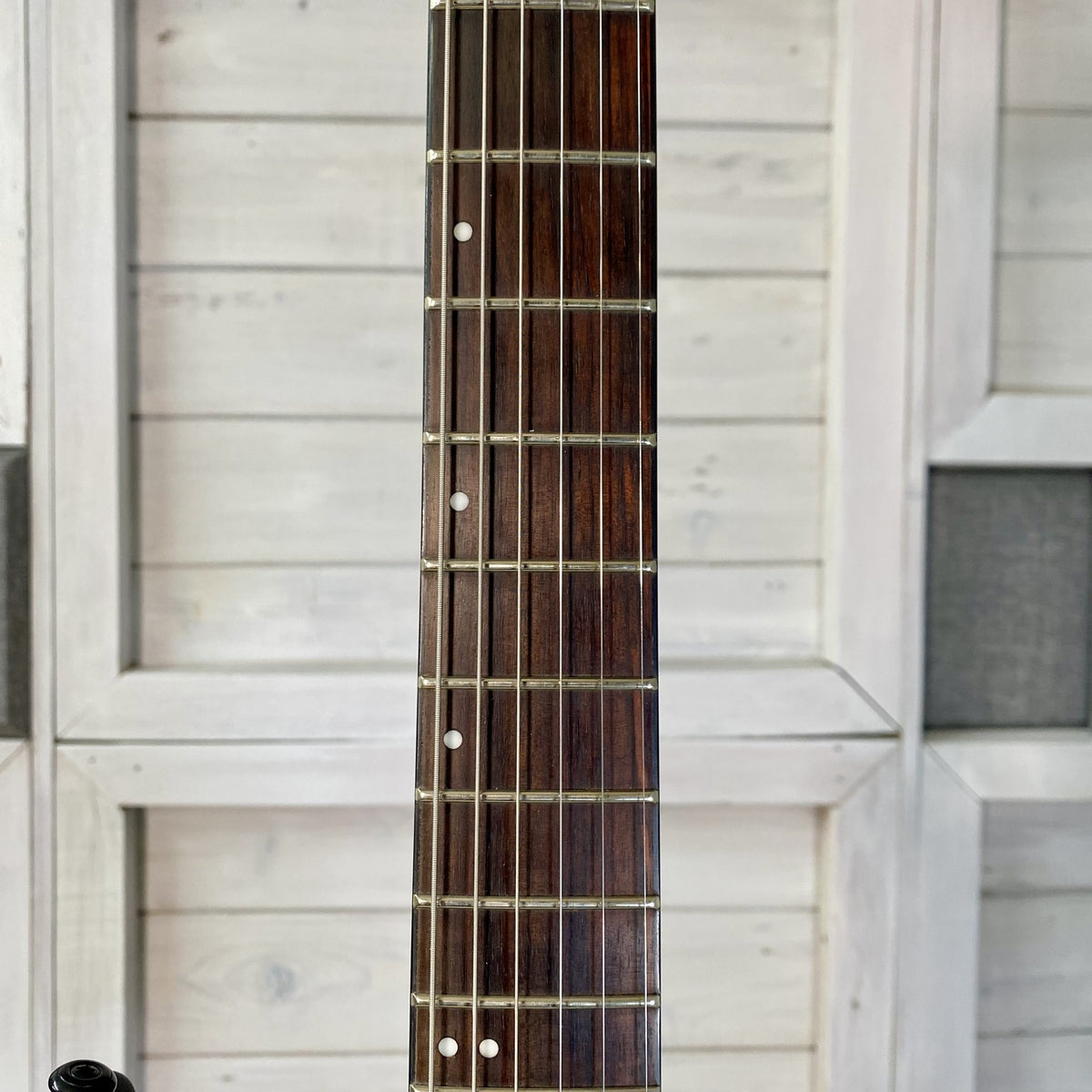 LTD M-201HT roasted jatoba fingerboard with offset dot inlays