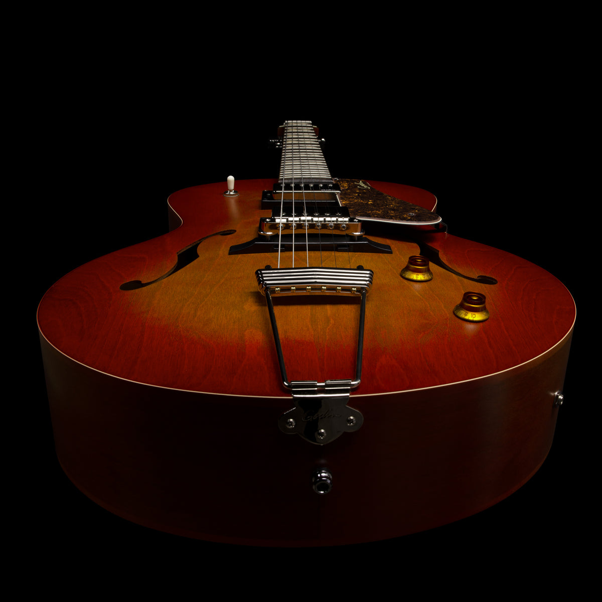 Godin 5th Avenue Jumbo HB Memphis Sun, back