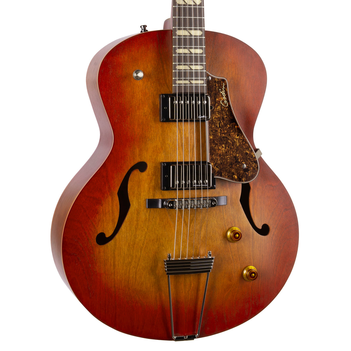 Godin 5th Avenue Jumbo HB Memphis Sun, front
