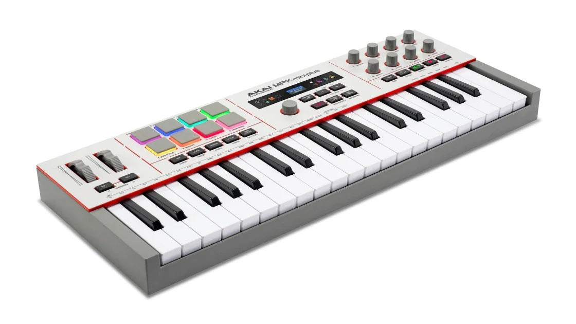 Akai MPK Mini Plus II angled right