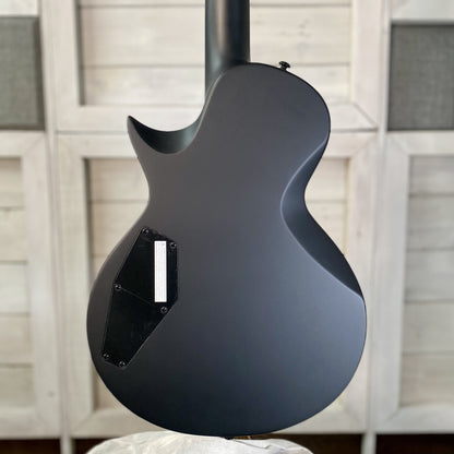 LTD EC Black Metal Black Satin body, back