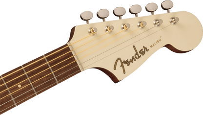 Fender Malibu Player Electric Acoustic Guitar in Olympic White