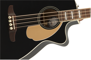 Fender Kingman JTB V2 WN Electric Acoustic Bass in Black