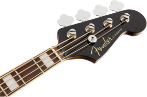 Fender Kingman JTB V2 WN Electric Acoustic Bass in Black