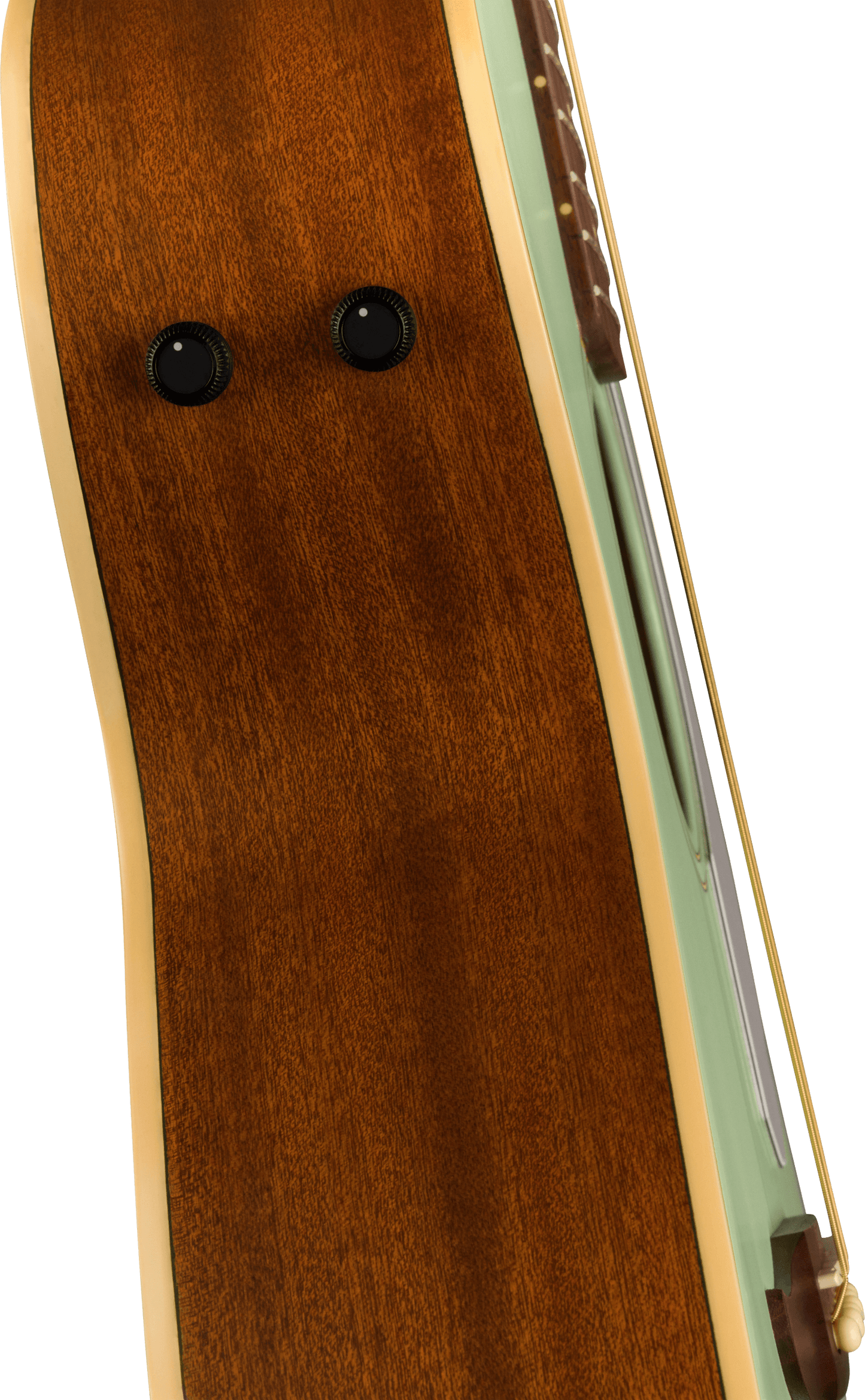 Fender Newporter Player Electric Acoustic Guitar in Surf Green