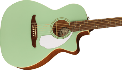 Fender Newporter Player Electric Acoustic Guitar in Surf Green
