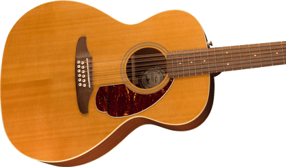 Fender Villager™ 12-String Electric Acoustic Guitar in Aged Natural Finish