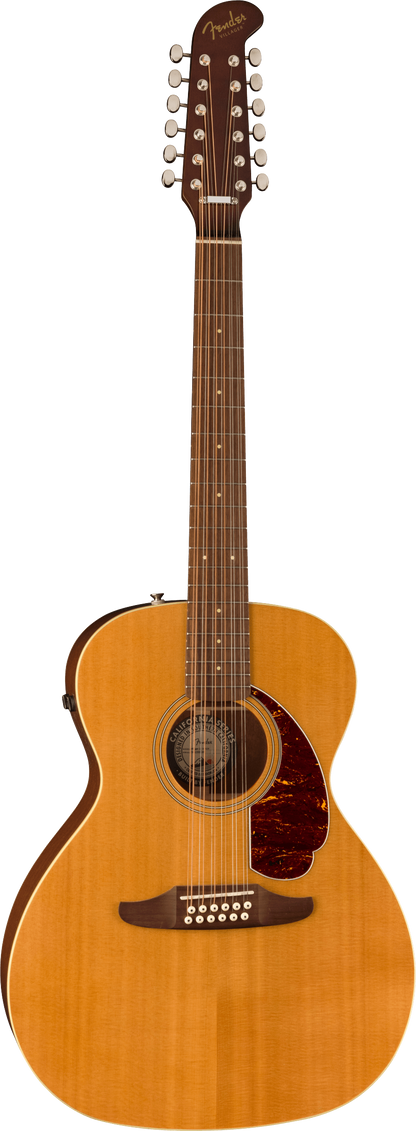 Fender Villager™ 12-String Electric Acoustic Guitar in Aged Natural Finish