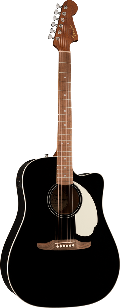 Fender California Series Standard Redondo CE Electric Acoustic Guitar in Black