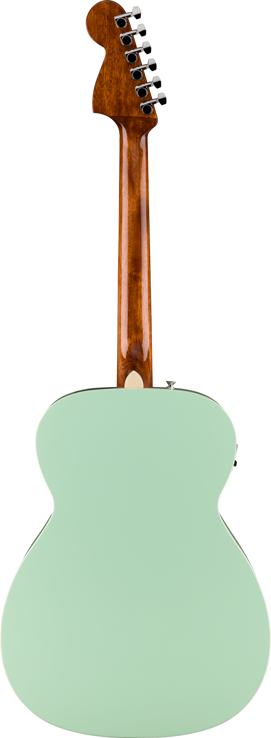 Fender California Series Monterey E Standard Electric Acoustic Guitar in Surf Green