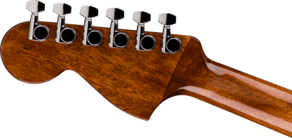 Fender California Series Monterey E Standard Electric Acoustic Guitar in Surf Green