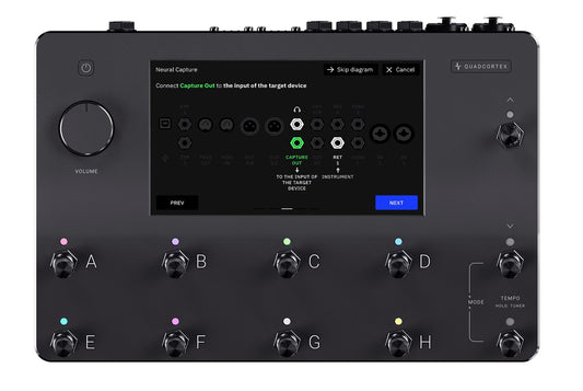 Neural DSP Quad Cortex Quad-Core Digital Effects Modeler / Profiling Pedal